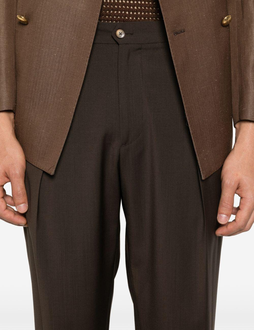 Pantaloni Portobello in marrone Briglia 1949 - uomo 