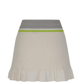 Gonna midi con balze in bianco Casablanca - donna 