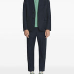 Pantaloni con elastico in blu Lanvin - uomo 