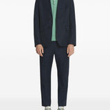 Pantaloni con elastico in blu Lanvin - uomo 