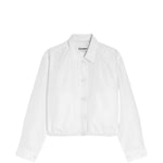 Giacca tecnica con orlo elasticizzato in bianco Jil Sander - donna 