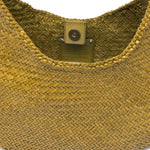 BORSA A SPALLA LUNA MEZZA IN VERDE BAMBOO - DONNA 