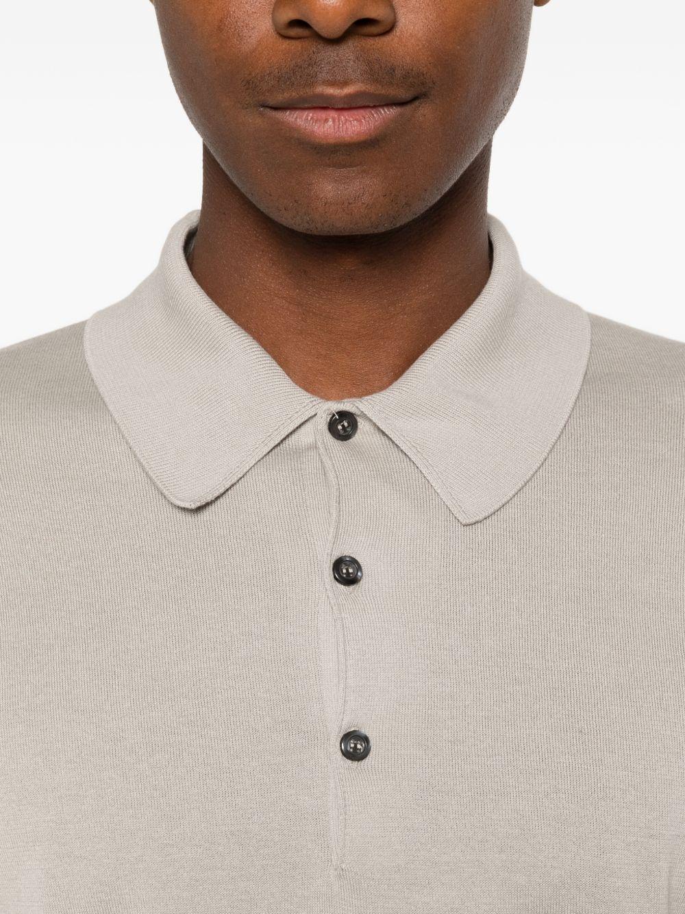 Polo ISIS in grigio John smedley - uomo 
