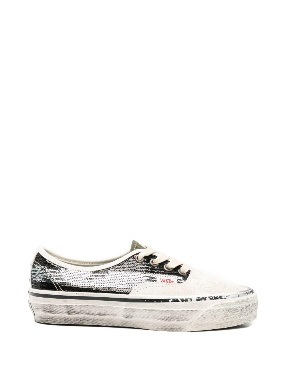 Sneakers lx authentic 44 denim in bianco Vans - unisex 
