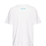 T-shirt Peacemaker con stampa a fiori in bianco Oamc peacemaker - uomo 