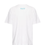 T-shirt Peacemaker con stampa a fiori in bianco Oamc peacemaker - uomo 