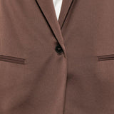 Giacca monopetto in marrone Forte forte - donna 