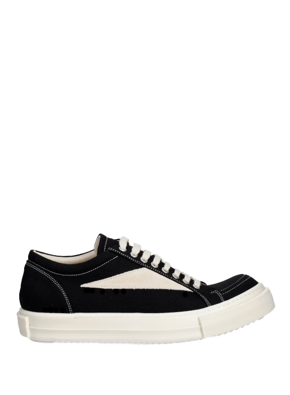 Sneakers basse vintage in nero Rick Owens Drkshdw - uomo 