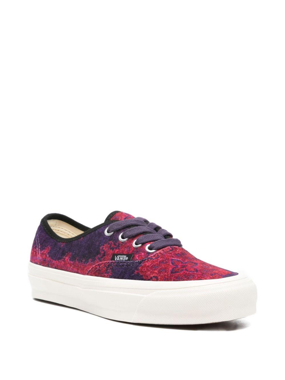 Sneakers lx authentic 44 persian rug in rosso e viola 