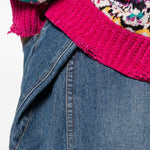 Pantaloncini di jeans con tasche in blu Khoki - uomo 