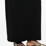 Abito lungo in maglia in nero Toteme - donna 