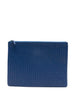 Dragon Diffusion A4 woven clutch in blue - women