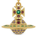 Collana con pendente Orb in oro Vivienne westwood - donna 