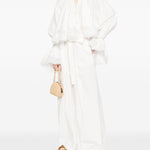 Blusa arricciata Alchemy in bianco Zimmermann - donna 