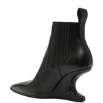 Stivaletti sharp in nero Rick owens - donna 