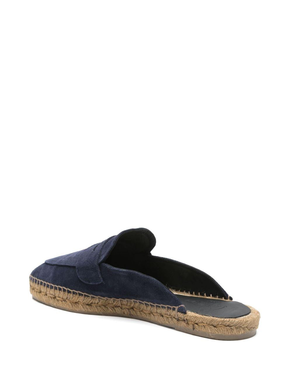 Mules Nando in blu Castañer - uomo 
