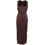 Abito lungo Mizu in marrone staud - donna 