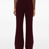 Pantaloni svasati in borgogna Roland Mouret - donna 