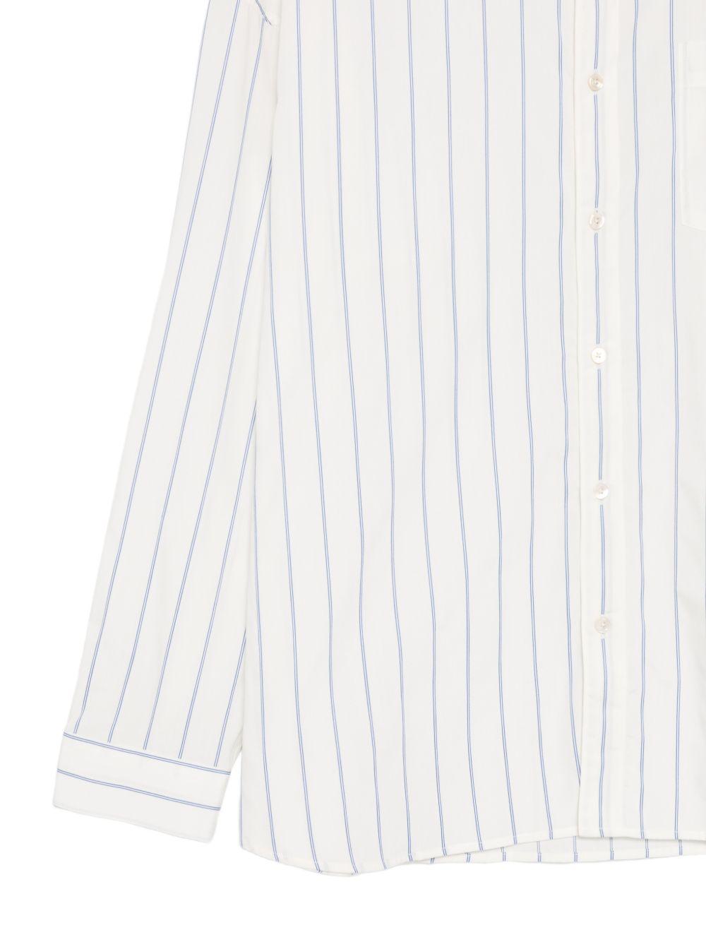 Camicia a righe in bianco Sunflower - uomo 