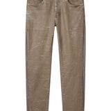 Jeans con effetto vissuto in marrone Purple - uomo 