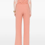 Pantaloni con spacchi laterali in rosa Forte forte - donna 