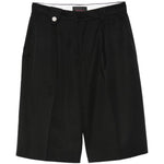 Shorts con dettaglio a bottone in nero Simone rocha - donna 