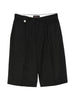 Shorts con dettaglio a bottone in nero Simone rocha - donna