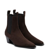 Stivaletti in suede in marrone Toteme - donna 