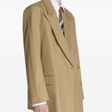 Blazer doppiopetto bosier in beige Dries van noten - uomo 