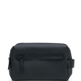 Trousse da bagno W3 con zip in nero Rains - unisex 