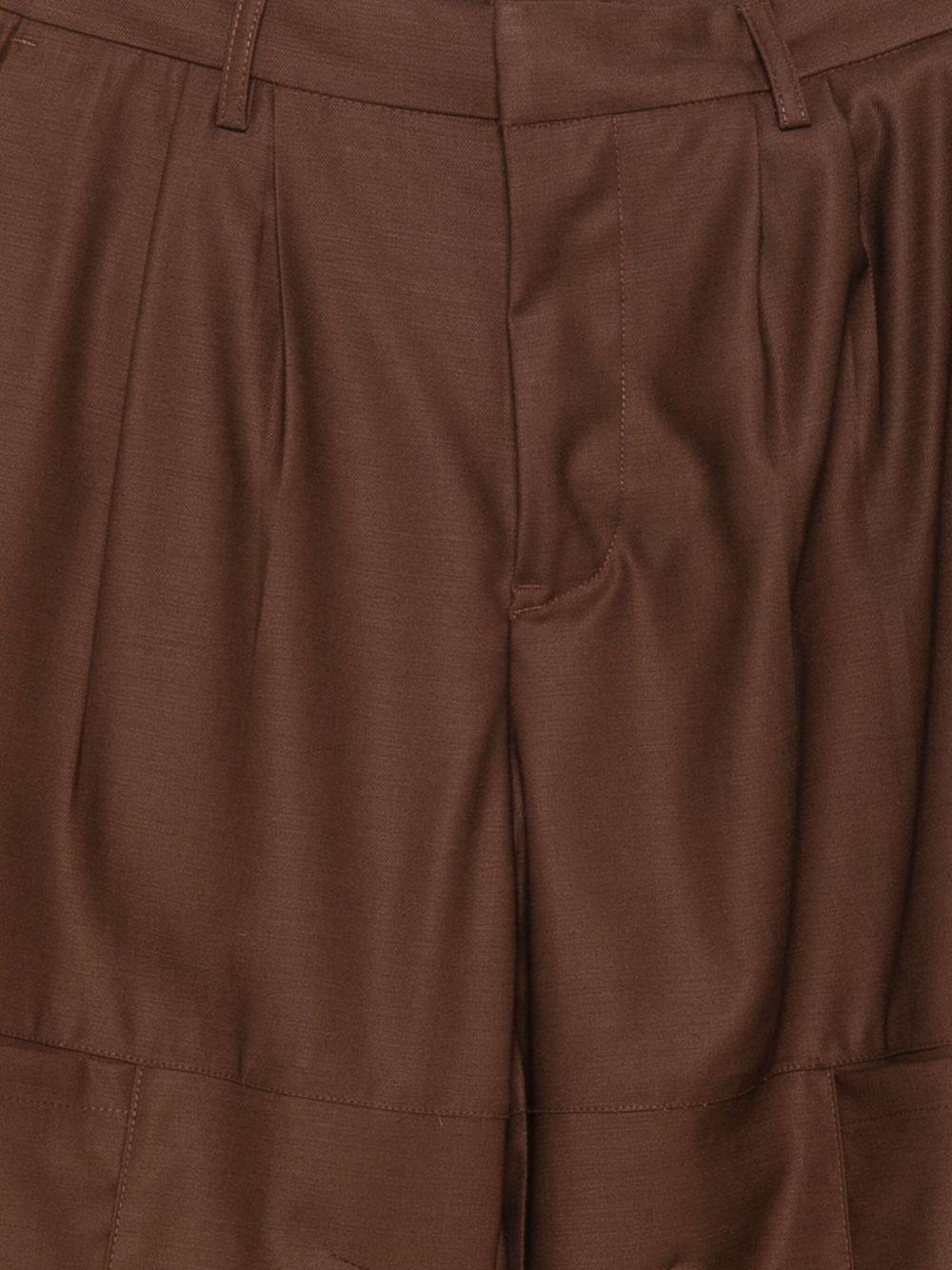 Pantaloni sartoriali in marrone Costumein - uomo 