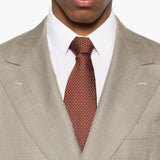 Completo doppiopetto in verde Kiton - uomo 