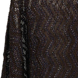 Blusa chevron-pattern in marrone Missoni - donna 