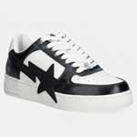 Sneakers basse sta #1 m2 in bianco e nero A Bathing Ape - uomo 