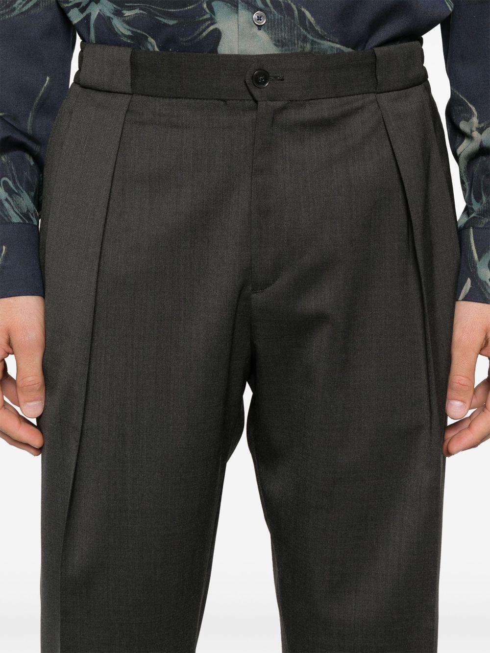 Pantaloni con passanti per cintura portobellos in nero Briglia 1949 - uomo 