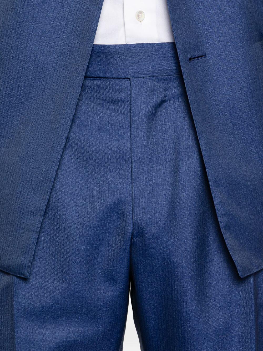 Completo doppiopetto Norma in blu Caruso - uomo 