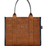 Borsa the tote bag grande in suede marrone Marc Jacobs - donna 