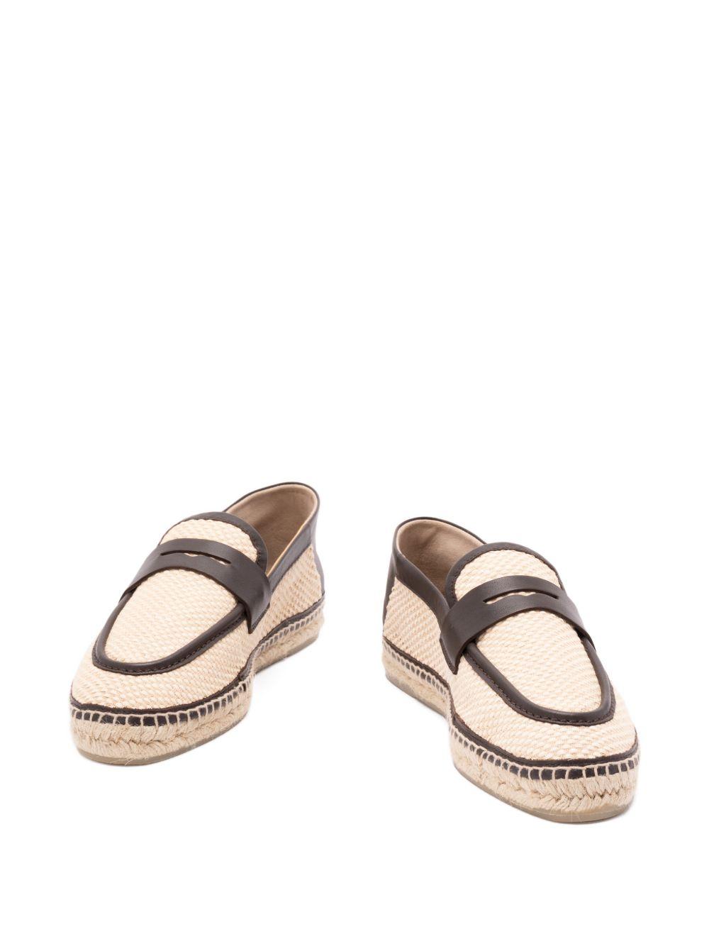 Espadrilles intrecciate  in beige Castañer - uomo 