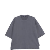 T-shirt a maniche corte con pannelli in grigio Comme des garcons homme - uomo 