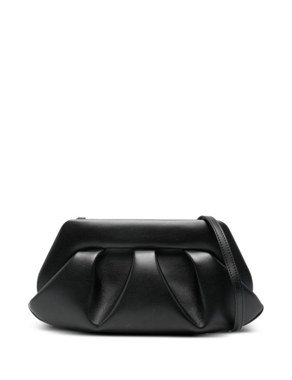 Clutch bios baguette in nero Themoirè - donna 
