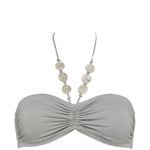 Top bikini Lana argento Glamour 