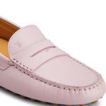 Mocassini in pelle in rosa Tod's - donna 