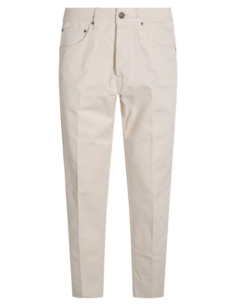 Jeans con bottoni in avorio Lardini - uomo 
