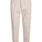 Jeans con bottoni in avorio Lardini - uomo 
