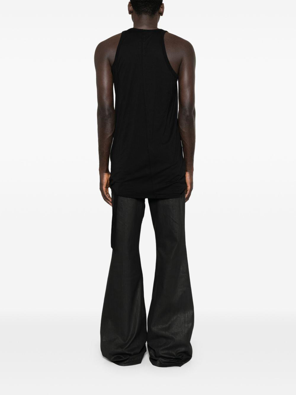Canotta larga in nero Rick owens drkshdw - uomo 