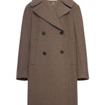 Cappotto doppiopetto raquel in marrone Dries van noten - donna 