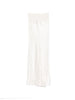 Rick Owens - Women's White Satin Midi Skirt