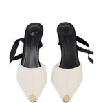 Espadrilles les espadrilles high in avorio e nero Jacquemus - donna 