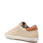 Sneakers super-star con stampa animalier in beige Golden goose - donna 