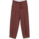 Pantaloni Charlotte con passanti per cintura in marrone Birkenstock x sftm - donna 